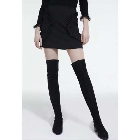 The Kooples black suede over the knee boots - Picture 1 of 14
